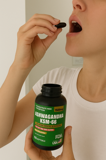 Ashwagandha KSM-66 5500 mg Softgels