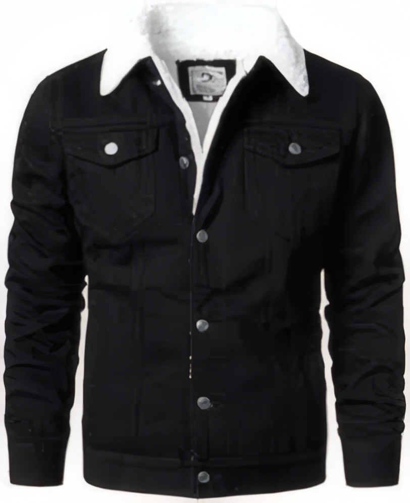 Chaquetaen gamuza  com ovejero luxo