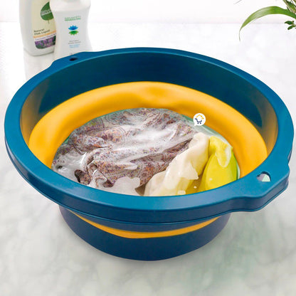 Balde Plegable Multiusos Cubeta Retráctil