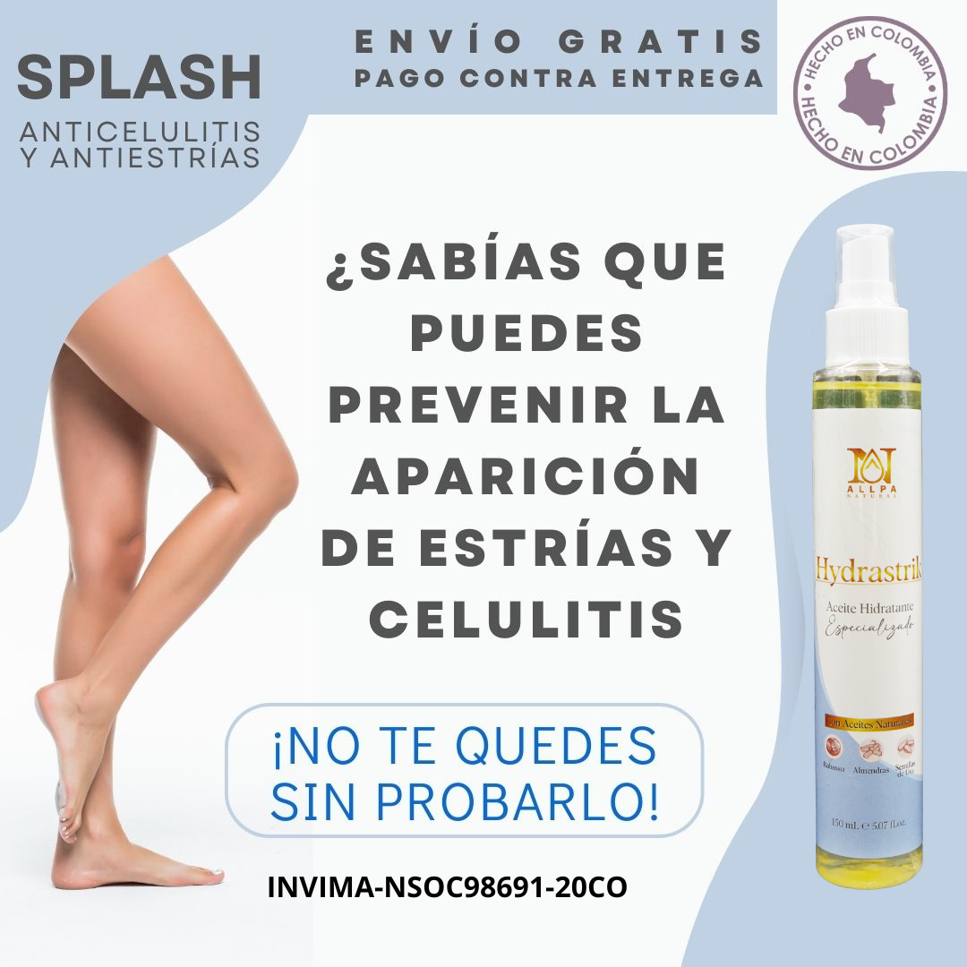 “El secreto que las modelos usan para eliminar celulitis y estrías en pocas semanas” - Anticelulitis Y Antiestrias Hydrastrik