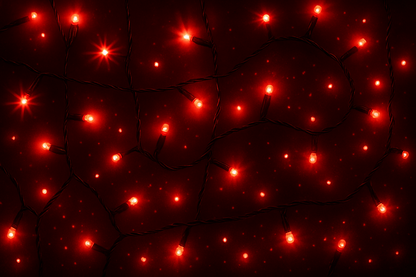 pisca pisca vermelho