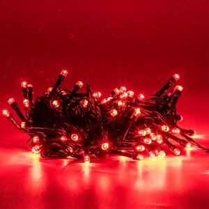 ❤️🎄 **Ilumina tu Navidad con pasión: Extensión LED Lineal Roja de 6 m con 100 luces brillantes para una decoración cálida y festiva** ✨💫