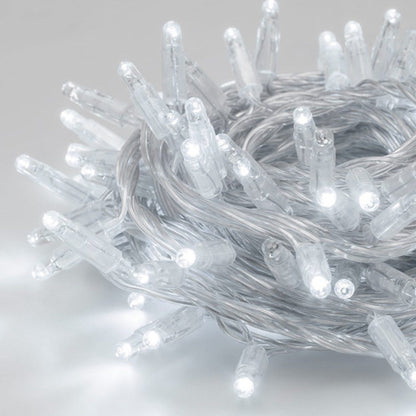 💙✨ Decora tu Navidad con estilo: ilumina tus espacios con la Extensión LED Lineal Azul de 6 m y 100 luces brillantes 🎄💫