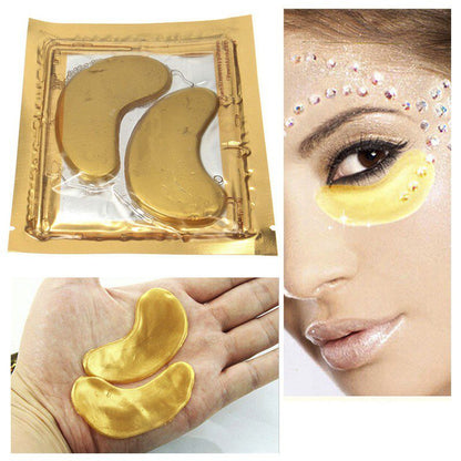👑 La mascarilla de oro que las celebridades aman -Mascarilla Colágeno Ojos Hidratante Aclara Desinflama Anti arrugas Todo Tipo Piel