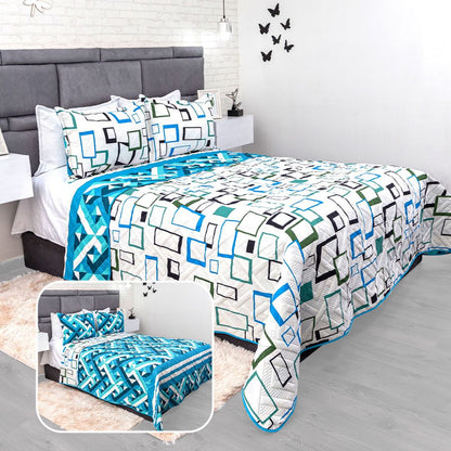 ¡Oferta Especial! Colcha Española Doble importada + 2 Fundas de Almohada ¡Gratis! Solo hoy