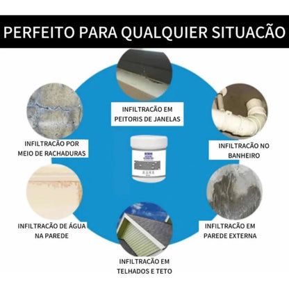 COMPRA 1 LLÉVATE 2 - ¡Adiós a filtraciones, goteras y humedad en minutos con el Sellador Jaysuing Invisible 500GR + Brocha de brinde